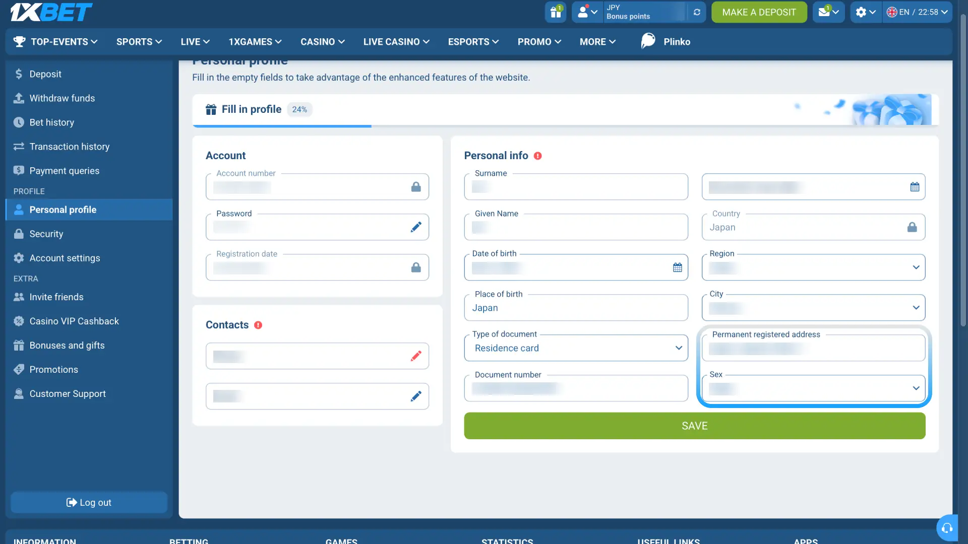 Submit recent proof of address like a utility bill issued within the last three months.